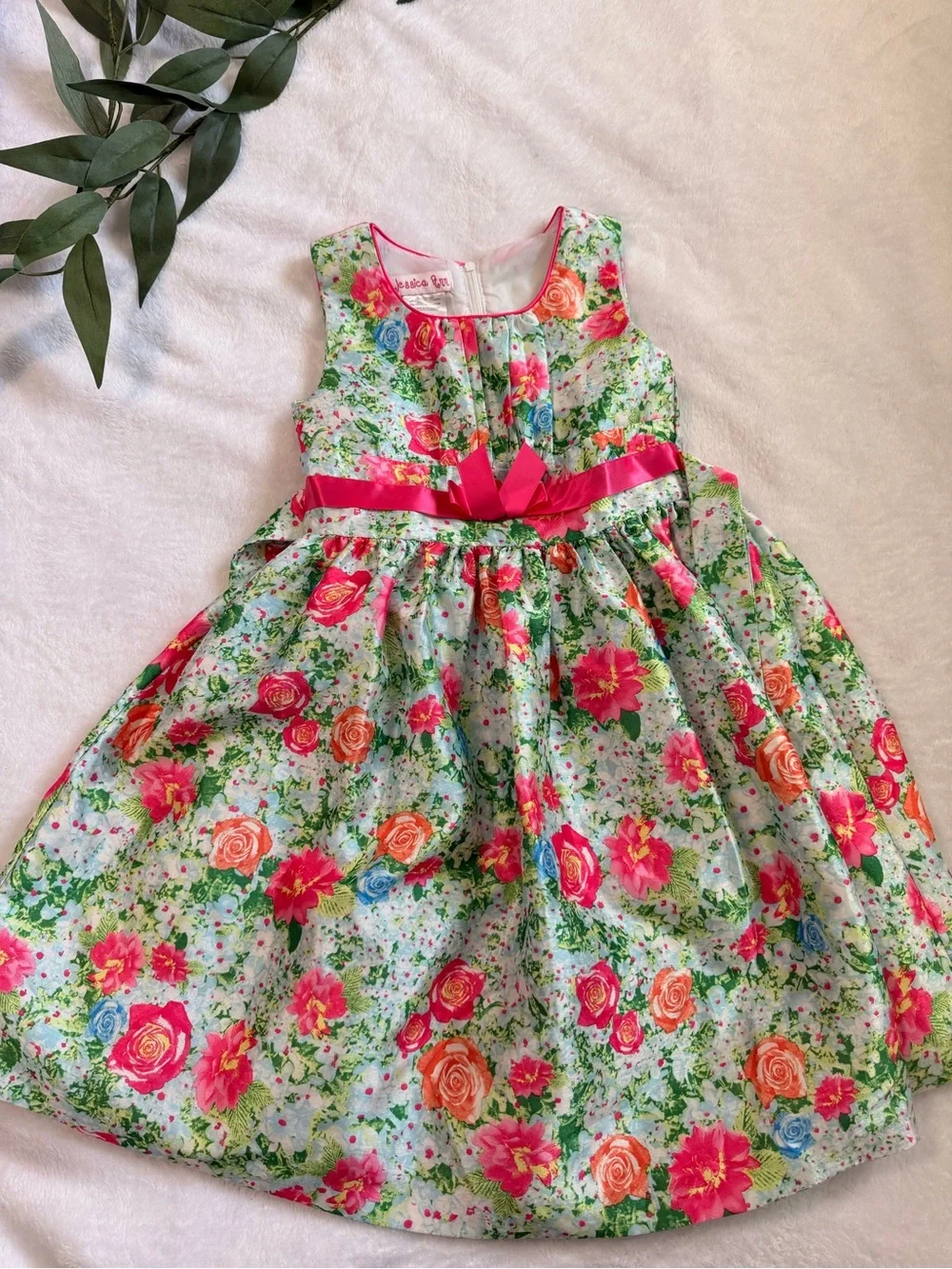 Bundle 2 Girl Dresses size 6 Floral Dress